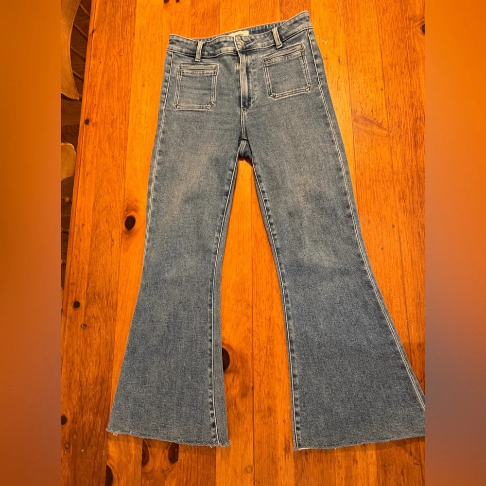 Paige Marlow Skimmer Jeans - Picture 3 of 7